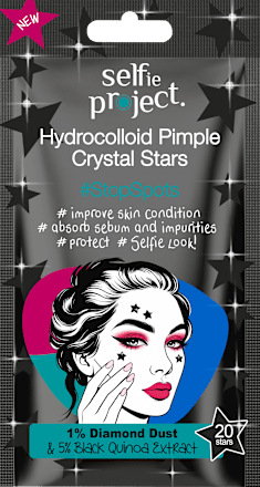 Anti Pickel Patches Hydrocolloid Pimple Crystal Stars, 20 St