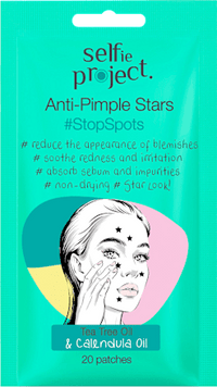 Anti-puistjespleisters Pimple Stars, 20 stuks