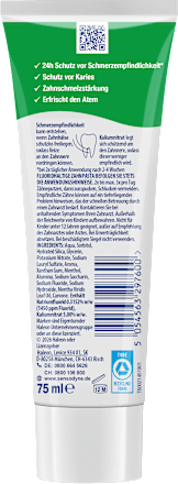 Zahnpasta Fluorid, 75 ml
