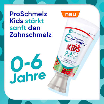 Tandpasta ProSchmelz Kids 0-6 jaar, 50 ml