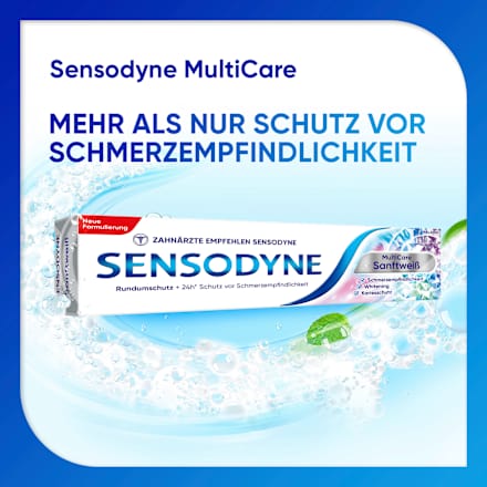 Zahnpasta MultiCare Sanftweiß, 75 ml