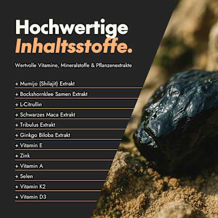 Actieve MEN T capsules 30 stuks, 16 g