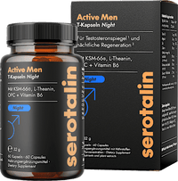 Active MEN T-Kapseln Night  60 St, 32 g serotalin