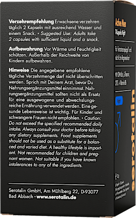 Active MEN T-Kapseln Night  60 St, 32 g serotalin