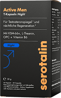 Active MEN T-Kapseln Night  60 St, 32 g serotalin