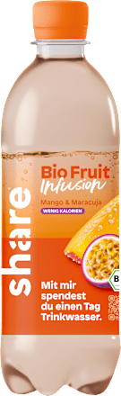 Erfrischungsgetränk, Infusion Mango & Maracuja, 500 ml EINWEG share