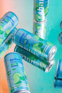 Frisdrank, Komkommer-Munt Spritzer, 330 ml WEGWERP