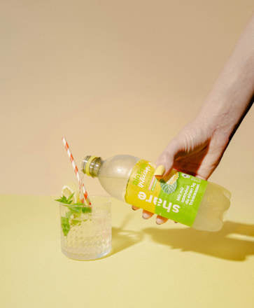 Erfrischungsgetränk, Zitrone  & Minze, 500 ml EINWEG share