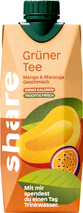 Grüner Tee, Mango & Maracuja, 500 ml