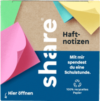 Haftnotizblock Pastell 400 Blatt, 1 St