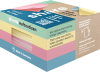 Haftnotizblock Pastell 400 Blatt, 1 St