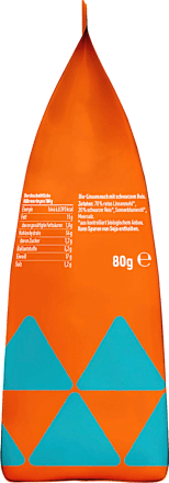 Linsenchips, gesalzen mit schwarzem Reis, 80 g
