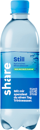 Natürliches Mineralwasser, Still, 500 ml EINWEG