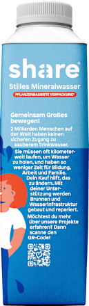 Natürliches Mineralwasser, Still, 0,5 l