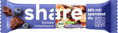 Notenreep, chocolade bosbes, 35 g