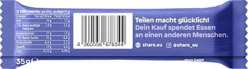 Notenreep, chocolade bosbes, 35 g