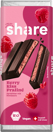 Schokolade. Himbeere, 80 g