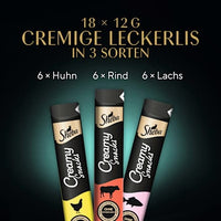 Kattensnacks Creamy Snacks, multipack (18x12 g), 216 g