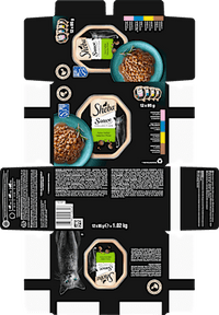 Nat kattenvoer fijne variatie in saus, multipack (12x85 g), 1,02 kg