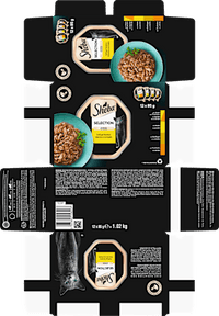 Natvoer voor katten met gevogelte, variatie in saus, selectie multipack (12x85 g), 1,02 kg