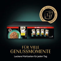 Nat kattenvoer gevogeltevariatie, minifilets in saus, Selection Maxipack (60x85 g), 5,1 kg