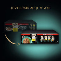 Nat kattenvoer gevogeltevariatie, minifilets in saus, Selection Maxipack (60x85 g), 5,1 kg