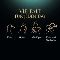 Nat kattenvoer, kip, eend &amp; kalkoen, selectie in saus - gevogeltevariatie, multipack (12 x 85 g), 1,02 kg