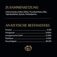 Nat kattenvoer kipfilets met duurzame tonijn, 60 g