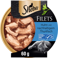 Nat kattenvoer kipfilets met duurzame tonijn, 60 g