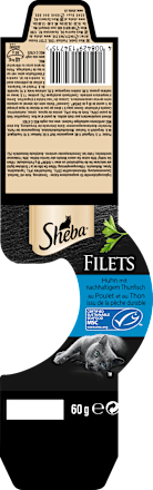 Nat kattenvoer kipfilets met duurzame tonijn, 60 g