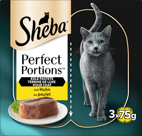 Nat kattenvoer met kip, Perfect Portions Multipack (6 x 37,5 g), 225 g