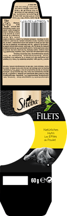 Nat kattenvoer met kipfilets, 60 g