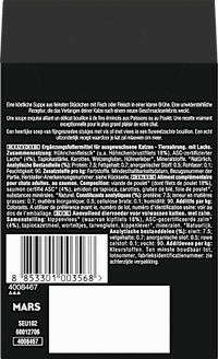 Nat kattenvoer met zalm, soep multipack (4 x 40 g), 160 g