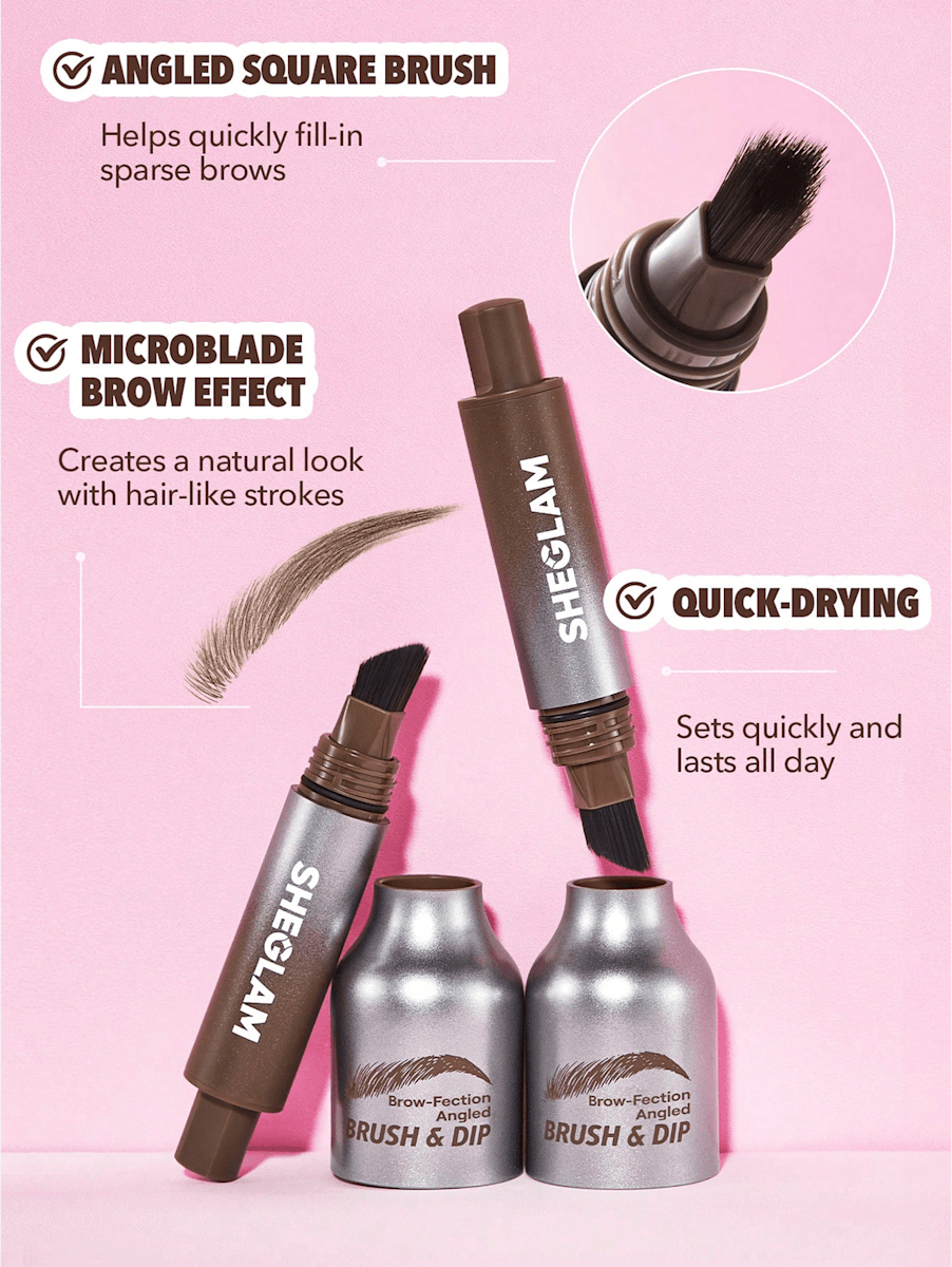 Augenbrauenstift Brow-fection Angled Brush & Dip-10 Truffle, 1,2 ml