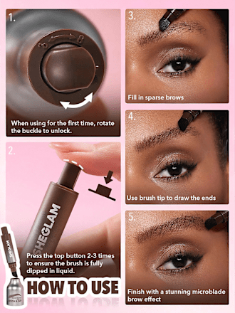 Augenbrauenstift Brow-Fection Angled Brush & Dip Auburn, 1,2 ml