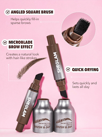 Augenbrauenstift Brow-Fection Angled Brush & Dip Chocolate, 1,2 ml