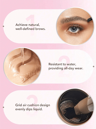 Augenbrauenstift Brow-Fection Angled Brush & Dip Chocolate, 1,2 ml