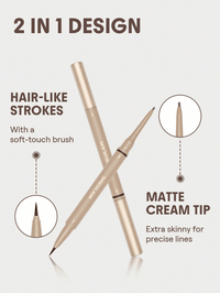 Augenbrauenstift Brows On Demand 2-in-1 09 Espresso, 0,05 g