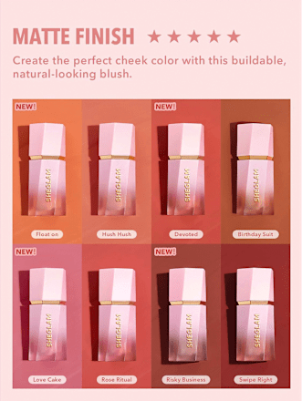 Blush Liquid Matte Color Bloom Finish-Hush Hush, 5,2 g