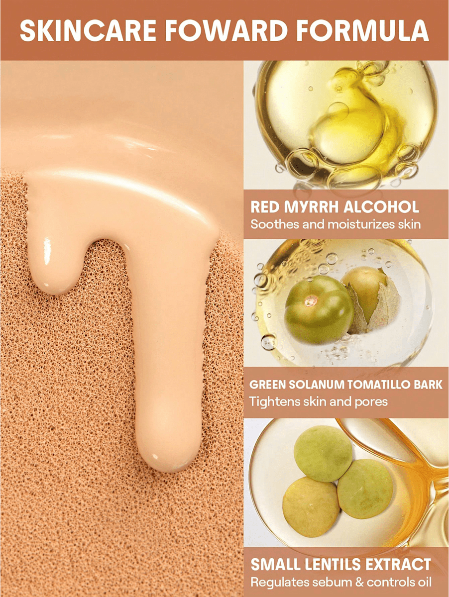 Foundation Lock & Go Long-Lasting Cushion Sand, 12 g