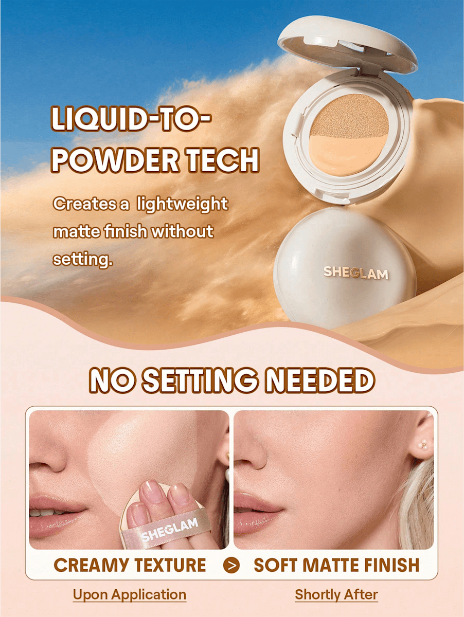 Foundation Lock & Go Long-Lasting Cushion Shell, 12 g