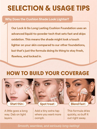 Foundation Lock & Go Long-Lasting Cushion Shell, 12 g