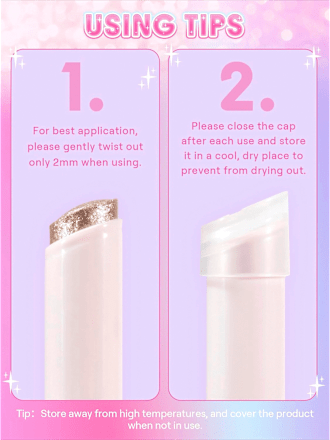 Lidschatten Stick Crystal Jelly Aura Blitz, 3 g