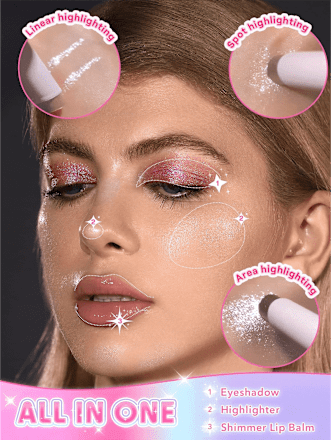 Lidschatten Stick Crystal Jelly Rosy Gem, 3 g