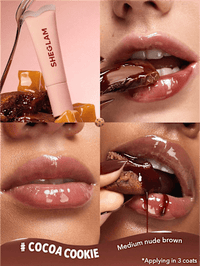 Lipgloss Crystal Glaze Cocoa Cookie, 10 ml