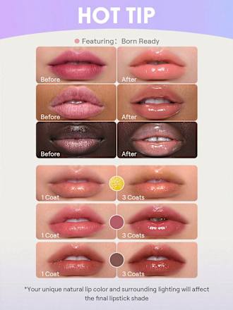Lipgloss Glass Lock Air 011 Born Ready, 3,4 ml