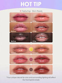 Lipgloss Glass Lock Air 011 Born Ready, 3,4 ml