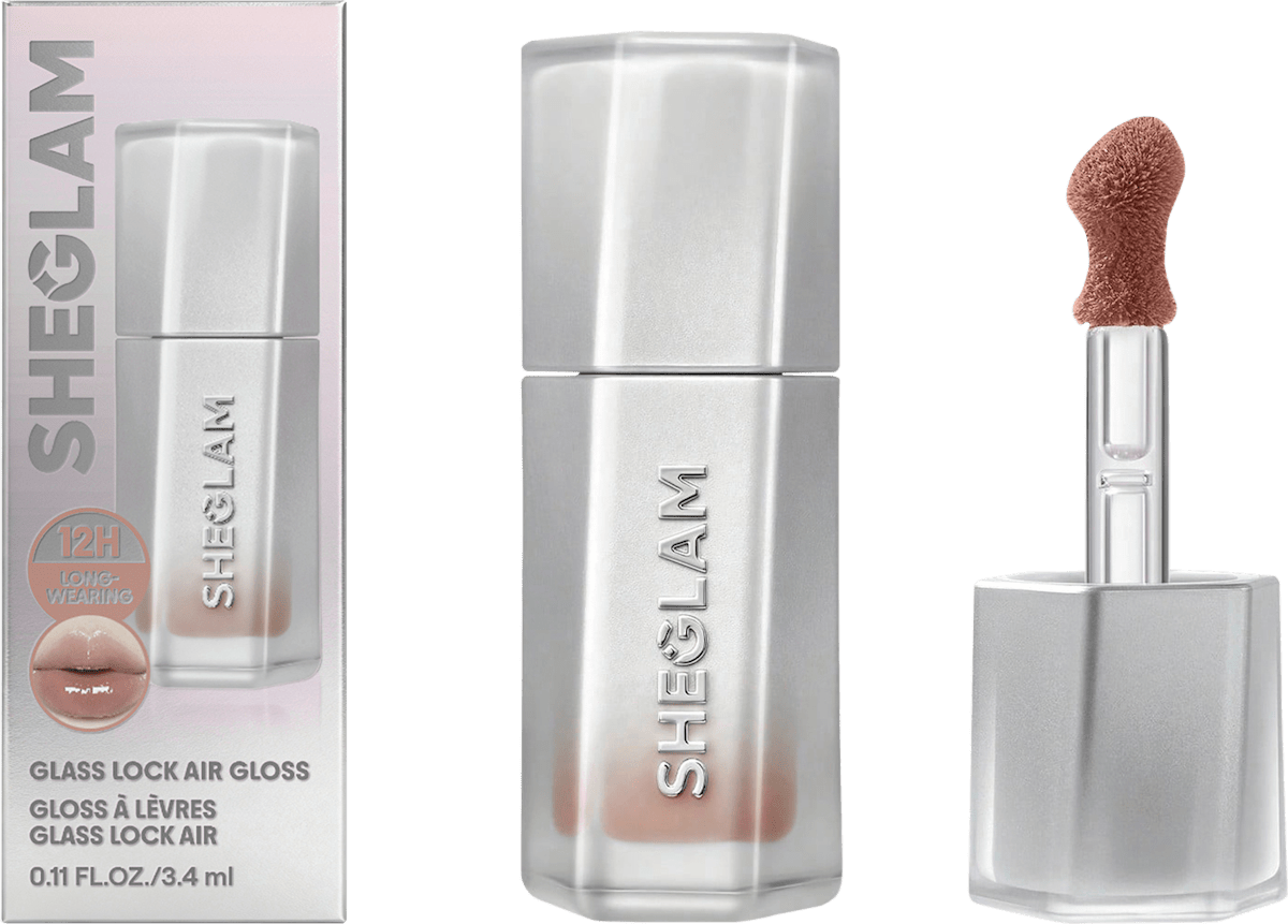 Lipgloss Glass Lock Air 013 French Toast, 3,4 ml