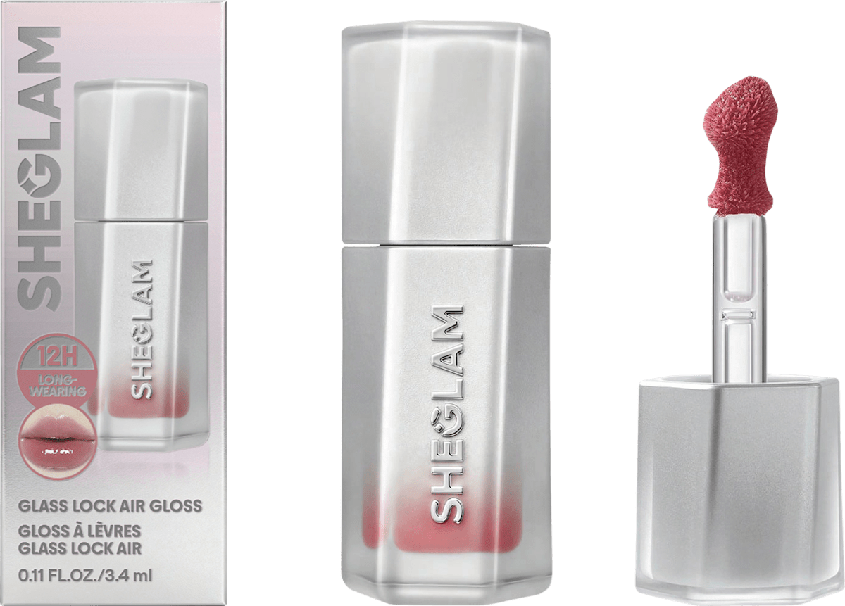 SHEGLAM Lipgloss Glass Lock Air 111 High Key, 3,4 ml