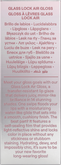 SHEGLAM Lipgloss Glass Lock Air 111 High Key, 3,4 ml